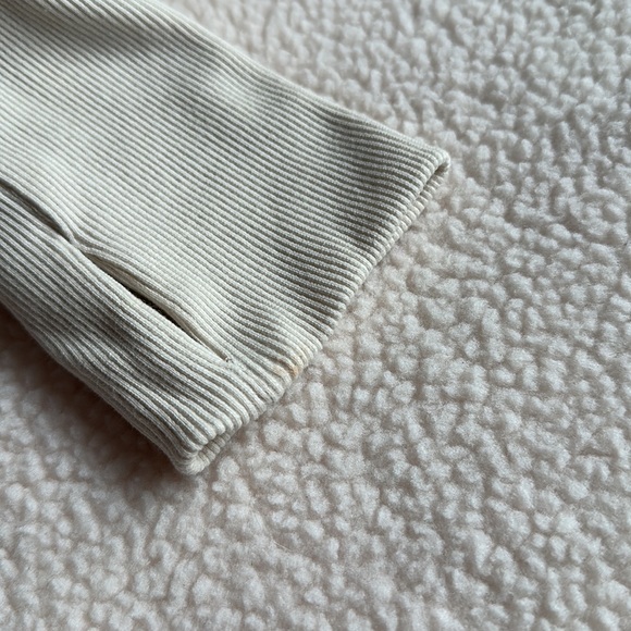 Free People Poppy Pullover half zip fleece sweater - Picture 7 of 7